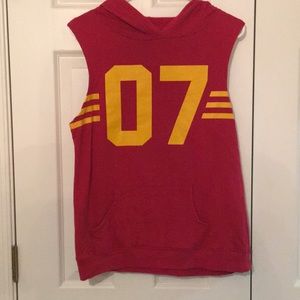 Large Gryffindor Quidditch Sleeveless Sweatshirt